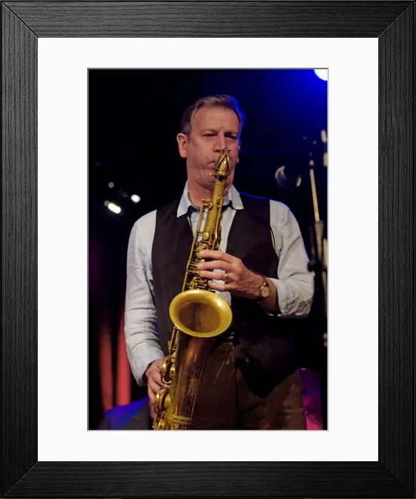 Framed Print : Al Nicholls, Under Ground Theatre, Eastbourne, East Sussex, 2014. Artist: Brian O Connor Framed Print : Al Nicholls, Under Ground Theatre, Eastbourne, East Sussex, 2014. Artist: Brian O Connor