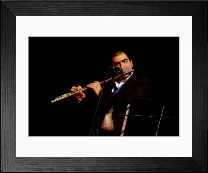 Framed Print : Andy Panayi, Under Ground Theatre, Eastbourne, East Sussex, 2013. Artist: Brian O Connor Framed Print : Andy Panayi, Under Ground Theatre, Eastbourne, East Sussex, 2013. Artist: Brian O Connor