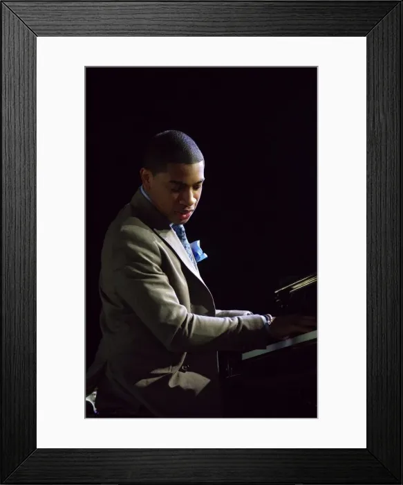 Framed Print : Christian Sands, Love Supreme Jazz Festival, Glynde Place, East Sussex, 2014. Artist Framed Print : Christian Sands, Love Supreme Jazz Festival, Glynde Place, East Sussex, 2014. Artist