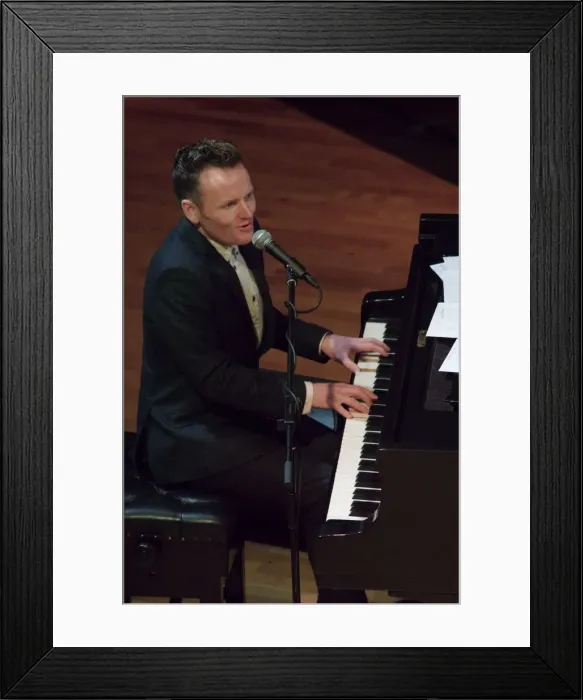 Framed Print : Joe Stilgoe, Birley Centre, Eastbourne, East Sussex, 2014. Artist: Brian O Connor Framed Print : Joe Stilgoe, Birley Centre, Eastbourne, East Sussex, 2014. Artist: Brian O Connor