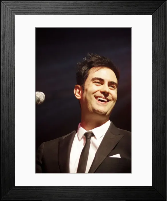 Framed Print : James Torme, Love Supreme Jazz Festival, Glynde Place, East Sussex, 2014. Artist: Brian O Connor Framed Print : James Torme, Love Supreme Jazz Festival, Glynde Place, East Sussex, 2014. Artist: Brian O Connor