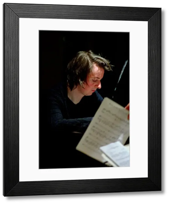 Framed Print : Michael Wollny, Watermill Jazz Club, Dorking, Surrey, 2014. Artist: Brian O Connor Framed Print : Michael Wollny, Watermill Jazz Club, Dorking, Surrey, 2014. Artist: Brian O Connor