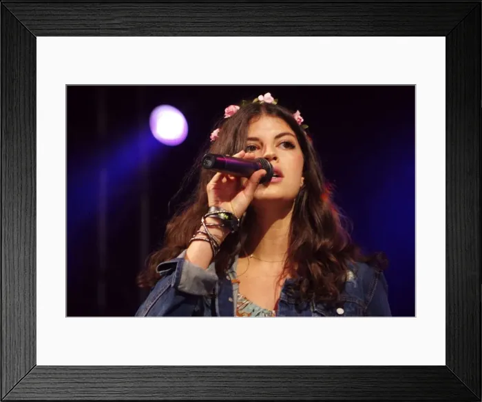 Framed Print : Nikki Yanofsky, Love Supreme Jazz Festival, Glynde Place, East Sussex, 2014. Artist Framed Print : Nikki Yanofsky, Love Supreme Jazz Festival, Glynde Place, East Sussex, 2014. Artist