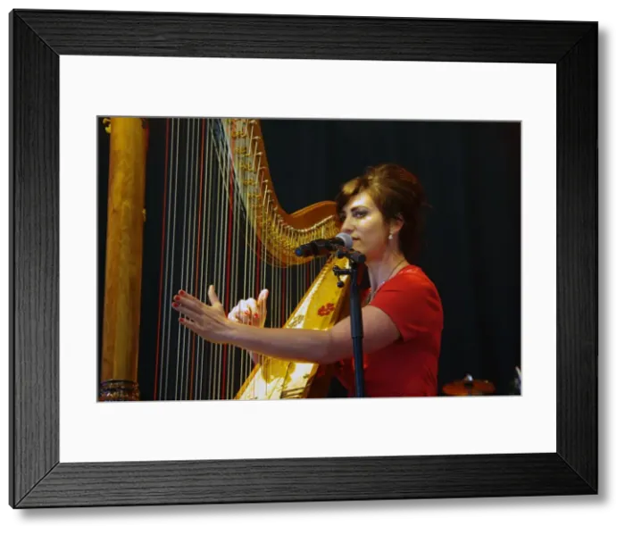 Framed Print : Lucinda Belle, Love Supreme Jazz Festival, Glynde, East Sussex, 2013. Artist: Brian O Connor Framed Print : Lucinda Belle, Love Supreme Jazz Festival, Glynde, East Sussex, 2013. Artist: Brian O Connor