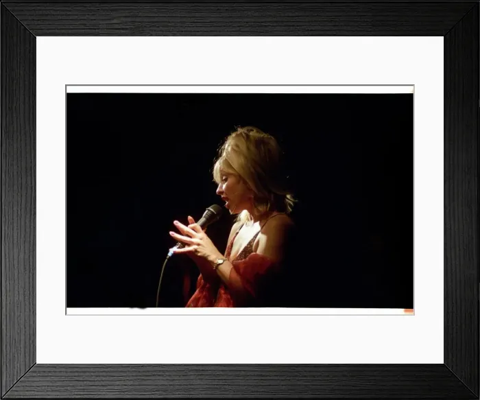 Framed Print : Tina May, Ronnie Scotts, Soho, London, 2004. Artist: Brian O Connor Framed Print : Tina May, Ronnie Scotts, Soho, London, 2004. Artist: Brian O Connor
