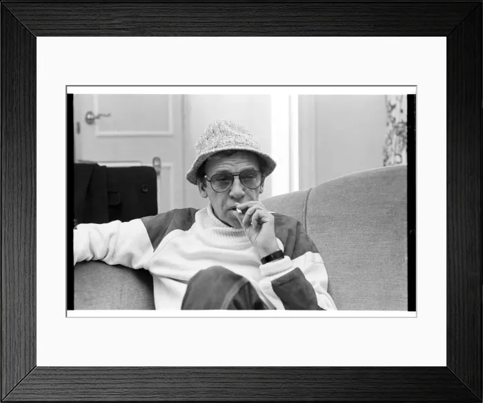 Framed Print : Buddy Rich, St. James Club, London, 1982. Artist: Brian O Connor Framed Print : Buddy Rich, St. James Club, London, 1982. Artist: Brian O Connor