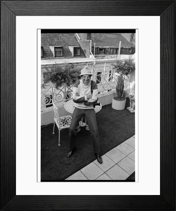 Framed Print : Buddy Rich, St. James Club, London, 1982. Artist: Brian O Connor Framed Print : Buddy Rich, St. James Club, London, 1982. Artist: Brian O Connor