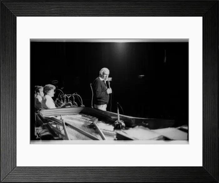 Framed Print : Buddy Rich, Lewisham Jazz Festival, Lewisham, 1988. Artist: Brian O Connor Framed Print : Buddy Rich, Lewisham Jazz Festival, Lewisham, 1988. Artist: Brian O Connor