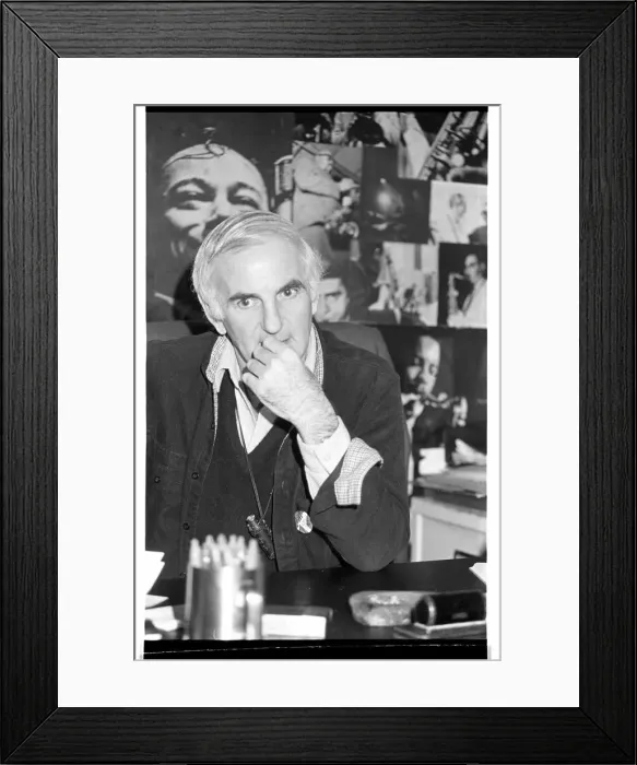 Framed Print : Ronnie Scott, Ronnie Scotts, 1979. Artist: Brian O Connor Framed Print : Ronnie Scott, Ronnie Scotts, 1979. Artist: Brian O Connor