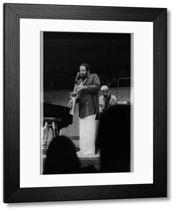 Framed Print : Sonny Rollins, Fairfield Halls Croydon, 1986. Artist: Brian O Connor Framed Print : Sonny Rollins, Fairfield Halls Croydon, 1986. Artist: Brian O Connor
