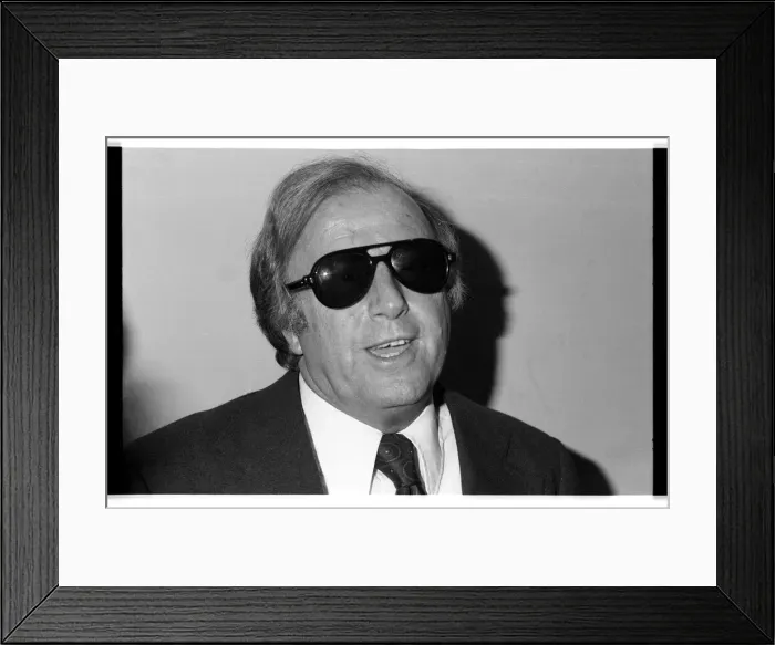 Framed Print : George Shearing, London, 1976. Artist: Brian O Connor Framed Print : George Shearing, London, 1976. Artist: Brian O Connor