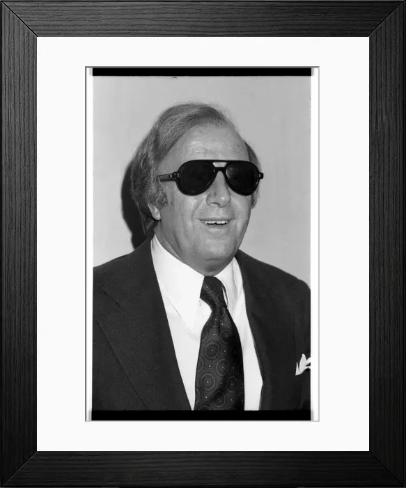 Framed Print : George Shearing, London, 1976. Artist: Brian O Connor Framed Print : George Shearing, London, 1976. Artist: Brian O Connor