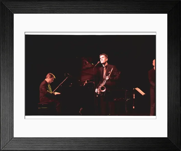 Framed Print : Curtis Stigers, Harlequin, Redhill, 2004. Artist: Brian O Connor Framed Print : Curtis Stigers, Harlequin, Redhill, 2004. Artist: Brian O Connor