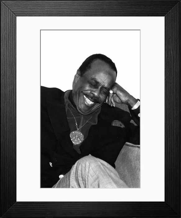Framed Print : Buddy Tate, London, 1983. Artist: Brian O Connor Framed Print : Buddy Tate, London, 1983. Artist: Brian O Connor