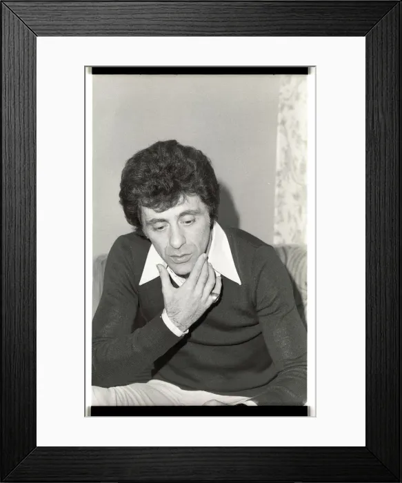 Framed Print : Frankie Valli, London, 1974. Artist: Brian O Connor Framed Print : Frankie Valli, London, 1974. Artist: Brian O Connor