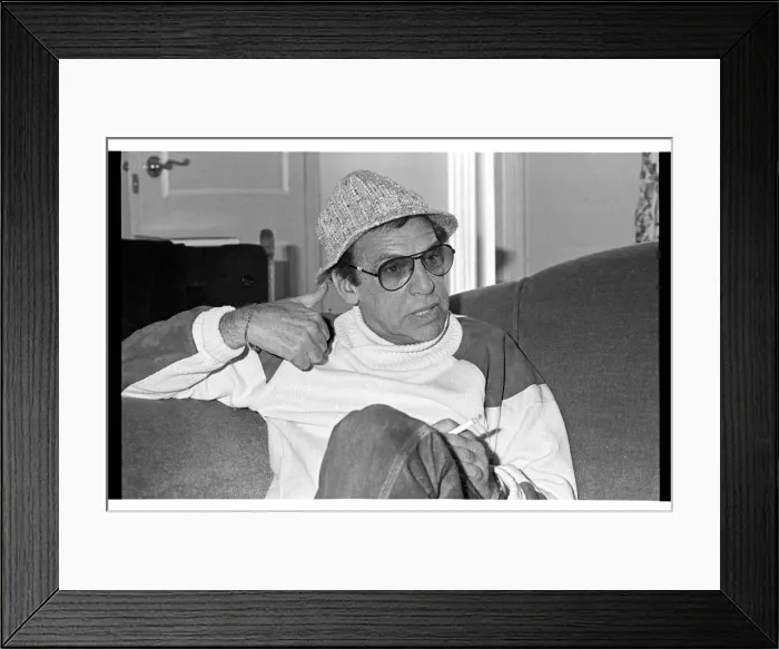 Framed Print : Buddy Rich, St. James Club, London, 1982. Artist: Brian O Connor Framed Print : Buddy Rich, St. James Club, London, 1982. Artist: Brian O Connor