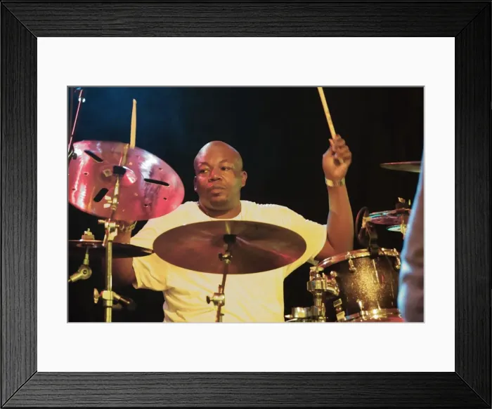 Framed Print : Chris Bailey, Love Supreme Jazz Festival, Glynde Place, East Sussex, 2015. Artist: Brian O Connor Framed Print : Chris Bailey, Love Supreme Jazz Festival, Glynde Place, East Sussex, 2015. Artist: Brian O Connor