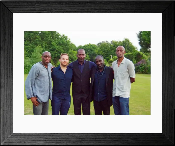 Framed Print : Larry Bartley, R Youngs, Q Collins, B Hodge and T Kofi, Watermill Jazz Club, Dorking, Surrey, 2015 Framed Print : Larry Bartley, R Youngs, Q Collins, B Hodge and T Kofi, Watermill Jazz Club, Dorking, Surrey, 2015