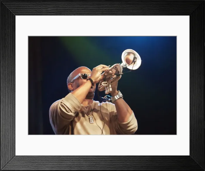 Framed Print : Terence Blanchard, Love Supreme Jazz Festival, Glynde Place, East Sussex, 2015. Artist Framed Print : Terence Blanchard, Love Supreme Jazz Festival, Glynde Place, East Sussex, 2015. Artist
