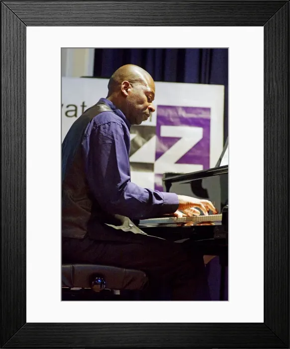 Framed Print : Basil Hodge, Watermill Jazz Club, Dorking, Surrey, 2015. Artist: Brian O Connor Framed Print : Basil Hodge, Watermill Jazz Club, Dorking, Surrey, 2015. Artist: Brian O Connor