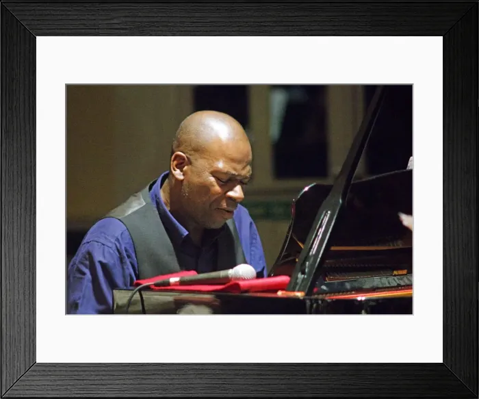 Framed Print : Basil Hodge, Watermill Jazz Club, Dorking, Surrey, 2015. Artist: Brian O Connor Framed Print : Basil Hodge, Watermill Jazz Club, Dorking, Surrey, 2015. Artist: Brian O Connor