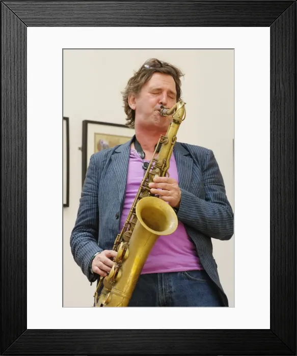 Framed Print : Ed Jones, Clock Tower Cafe, Croydon, London, 2015. Artist: Brian O Connor Framed Print : Ed Jones, Clock Tower Cafe, Croydon, London, 2015. Artist: Brian O Connor