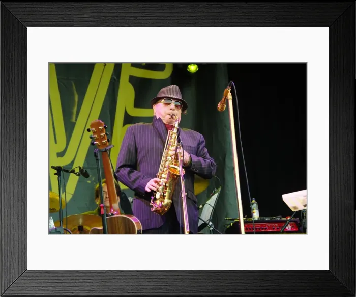 Framed Print : Van Morrison, Love Supreme Jazz Festival, Glynde Place, East Sussex, 2015. Artist: Brian O Connor Framed Print : Van Morrison, Love Supreme Jazz Festival, Glynde Place, East Sussex, 2015. Artist: Brian O Connor