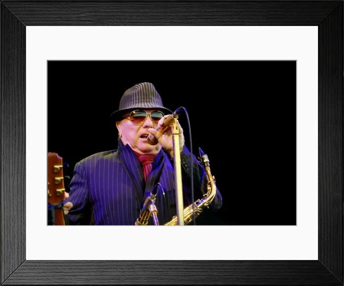 Framed Print : Van Morrison, Love Supreme Jazz Festival, Glynde Place, East Sussex, 2015. Artist: Brian O Connor Framed Print : Van Morrison, Love Supreme Jazz Festival, Glynde Place, East Sussex, 2015. Artist: Brian O Connor