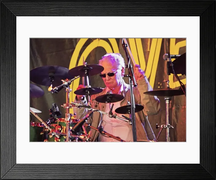 Framed Print : Ginger Baker, Love Supreme Jazz Festival, Glynde Place, East Sussex, 2015. Artist: Brian O Connor Framed Print : Ginger Baker, Love Supreme Jazz Festival, Glynde Place, East Sussex, 2015. Artist: Brian O Connor