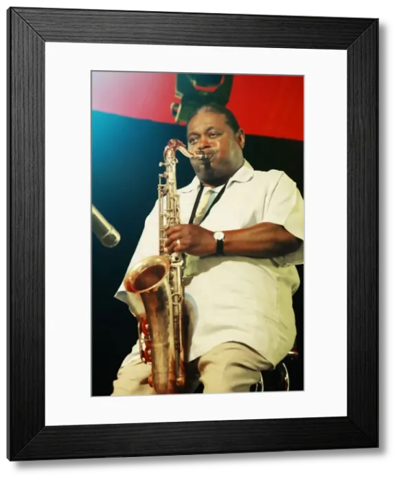 Framed Print : Pee Wee Ellis, Love Supreme Jazz Festival, Glynde Place, East Sussex, 2015. Artist: Brian O Connor Framed Print : Pee Wee Ellis, Love Supreme Jazz Festival, Glynde Place, East Sussex, 2015. Artist: Brian O Connor