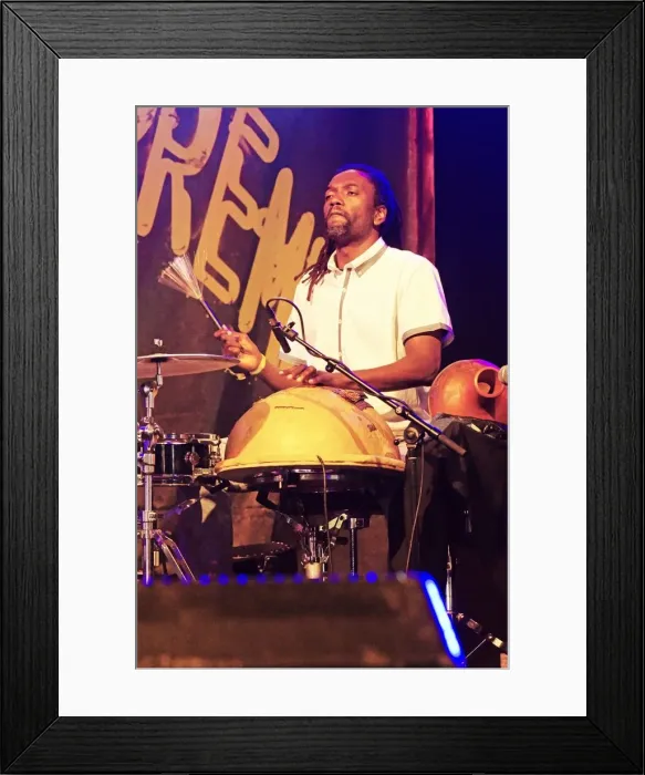 Framed Print : Adriano Adewale, Love Supreme Jazz Festival, Glynde Place, East Sussex, 2015. Artist Framed Print : Adriano Adewale, Love Supreme Jazz Festival, Glynde Place, East Sussex, 2015. Artist