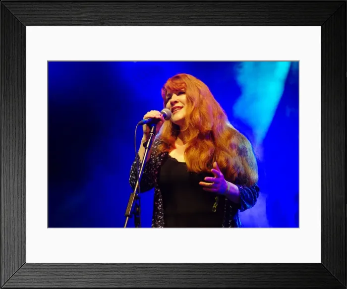 Framed Print : Christine Tobin, Love Supreme Jazz Festival, Glynde Place, East Sussex, 2015. Artist Framed Print : Christine Tobin, Love Supreme Jazz Festival, Glynde Place, East Sussex, 2015. Artist