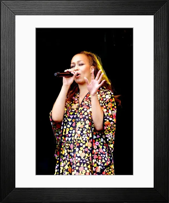 Framed Print : Rebecca Ferguson, Love Supreme Jazz Festival, Glynde Place, East Sussex, 2015. Artist Framed Print : Rebecca Ferguson, Love Supreme Jazz Festival, Glynde Place, East Sussex, 2015. Artist