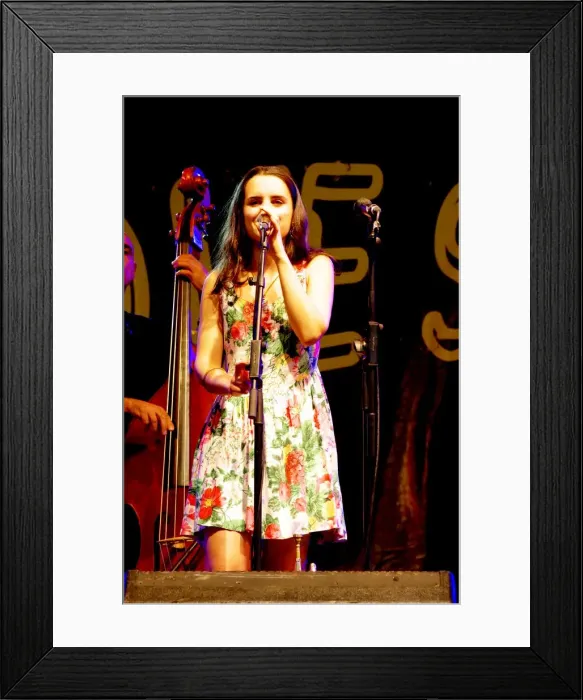 Framed Print : Andrea Motis, Love Supreme Jazz Festival, Glynde Place, East Sussex, 2015. Artist: Brian O Connor Framed Print : Andrea Motis, Love Supreme Jazz Festival, Glynde Place, East Sussex, 2015. Artist: Brian O Connor