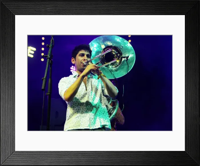 Framed Print : Vij Prakash, Love Supreme Jazz Festival, Glynde Place, East Sussex, 2015. Artist: Brian O Connor Framed Print : Vij Prakash, Love Supreme Jazz Festival, Glynde Place, East Sussex, 2015. Artist: Brian O Connor