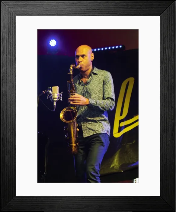 Framed Print : Joshua Redman, Love Supreme Jazz Festival, Glynde Place, East Sussex, 2015. Artist: Brian O Connor Framed Print : Joshua Redman, Love Supreme Jazz Festival, Glynde Place, East Sussex, 2015. Artist: Brian O Connor