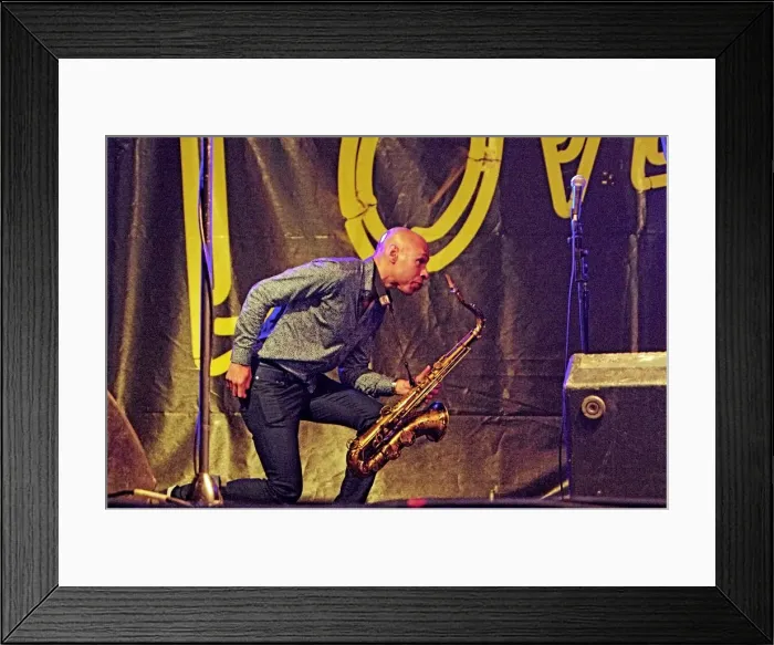 Framed Print : Joshua Redman, Love Supreme Jazz Festival, Glynde Place, East Sussex, 2015. Artist: Brian O Connor Framed Print : Joshua Redman, Love Supreme Jazz Festival, Glynde Place, East Sussex, 2015. Artist: Brian O Connor