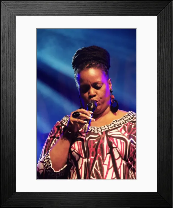 Framed Print : Dianne Reeves, Love Supreme Jazz Festival, Glynde Place, East Sussex, 2015. Artist: Brian O Connor Framed Print : Dianne Reeves, Love Supreme Jazz Festival, Glynde Place, East Sussex, 2015. Artist: Brian O Connor