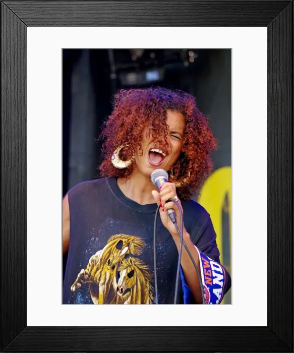 Framed Print : Neneh Cherry, Love Supreme Jazz Festival, Glynde Place, East Sussex, 2015. Artist: Brian O Connor Framed Print : Neneh Cherry, Love Supreme Jazz Festival, Glynde Place, East Sussex, 2015. Artist: Brian O Connor