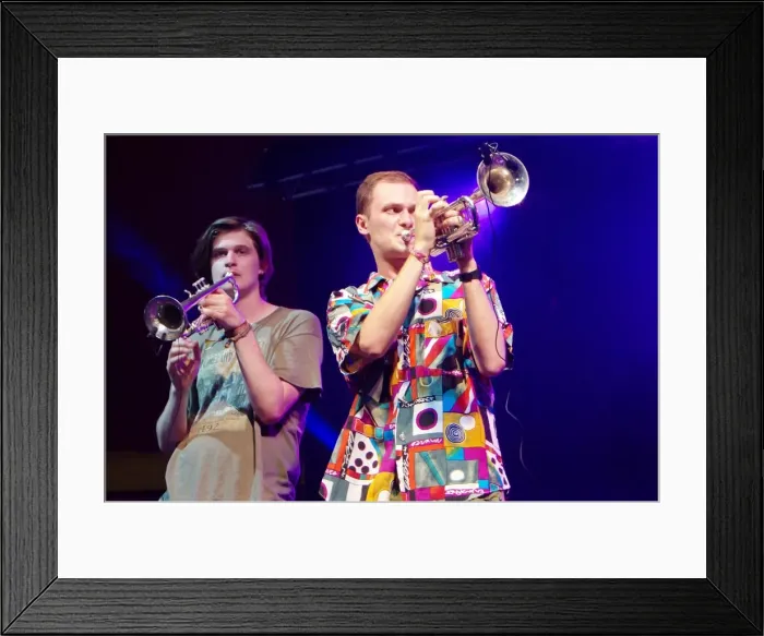 Framed Print : Jack Courtney and Rob Smith, Love Supreme Jazz Festival, Glynde Place, East Sussex, 2015 Framed Print : Jack Courtney and Rob Smith, Love Supreme Jazz Festival, Glynde Place, East Sussex, 2015