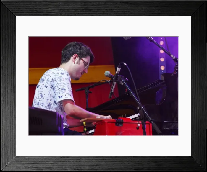 Framed Print : Elliott Galvin, Love Supreme Jazz Festival, Glynde Place, East Sussex, 2015. Artist Framed Print : Elliott Galvin, Love Supreme Jazz Festival, Glynde Place, East Sussex, 2015. Artist