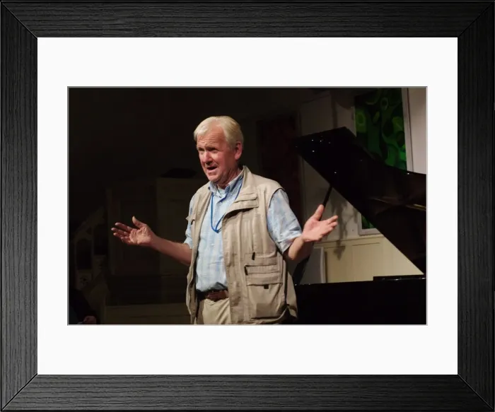 Framed Print : Tony Hayward, Illminster Arts Centre, Illminster, Somerset, 2015. Artist: Brian O Connor Framed Print : Tony Hayward, Illminster Arts Centre, Illminster, Somerset, 2015. Artist: Brian O Connor