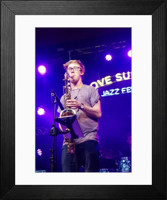 Framed Print : Alex Hitchcock, Love Supreme Jazz Festival, Glynde Place, East Sussex, 2015. Artist Framed Print : Alex Hitchcock, Love Supreme Jazz Festival, Glynde Place, East Sussex, 2015. Artist