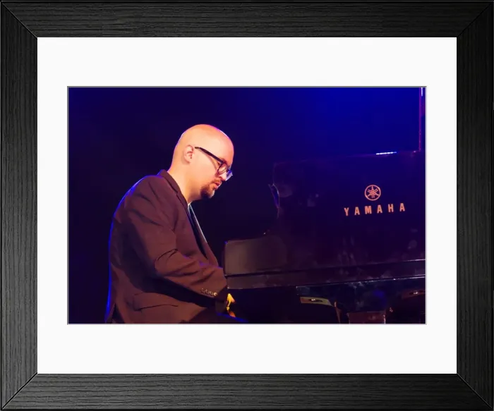 Framed Print : Ethan Iverson, Love Supreme Jazz Festival, Glynde Place, East Sussex, 2015. Artist: Brian O Connor Framed Print : Ethan Iverson, Love Supreme Jazz Festival, Glynde Place, East Sussex, 2015. Artist: Brian O Connor