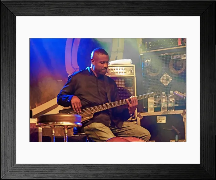 Framed Print : Reuben Rogers, Love Supreme Jazz Festival, Glynde Place, East Sussex, 2015. Artist: Brian O Connor Framed Print : Reuben Rogers, Love Supreme Jazz Festival, Glynde Place, East Sussex, 2015. Artist: Brian O Connor