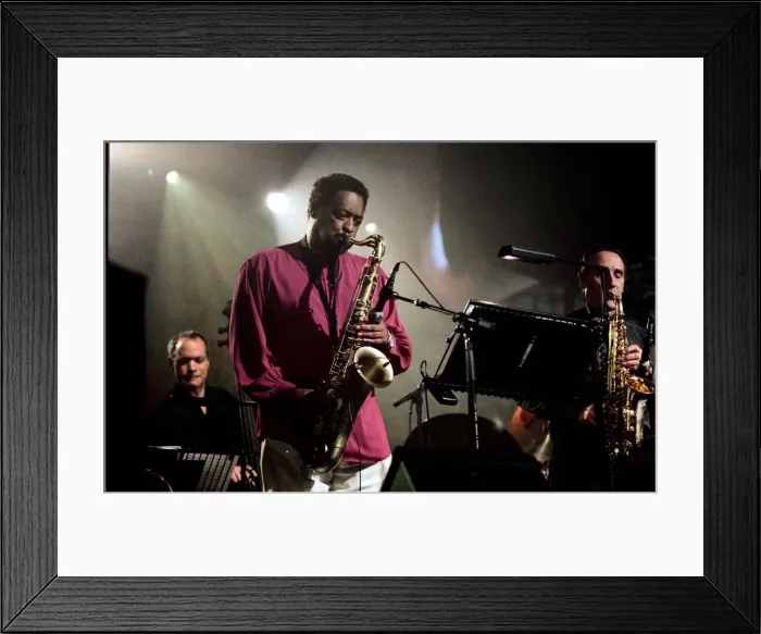Framed Print : Chico Freeman, Alec Dankworth and Peter King, Brecon Jazz Festival, Powys, Wales, 2006 Framed Print : Chico Freeman, Alec Dankworth and Peter King, Brecon Jazz Festival, Powys, Wales, 2006