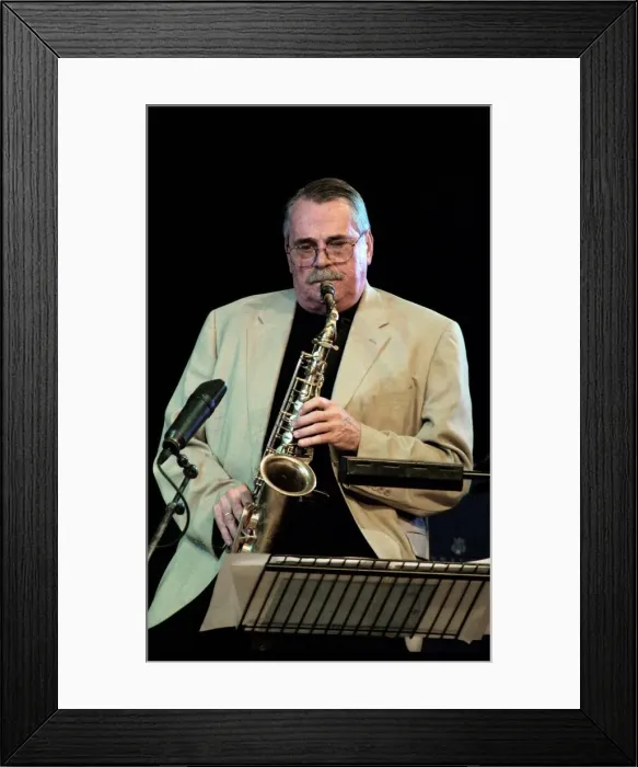 Framed Print : Phil Woods, Brecon Jazz Festival, Brecon, Powys, Wales, 2005. Artist: Brian O Connor Framed Print : Phil Woods, Brecon Jazz Festival, Brecon, Powys, Wales, 2005. Artist: Brian O Connor