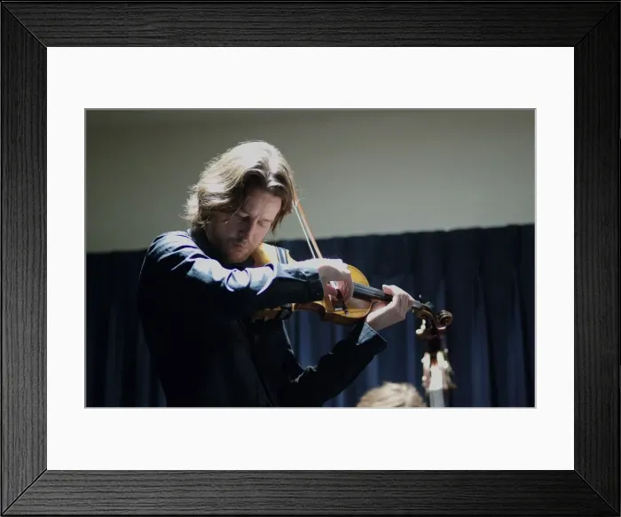 Framed Print : Thomas Gould, Watermill Jazz Club, Dorking, Surrey, August 2015. Artist: Brian O Connor Framed Print : Thomas Gould, Watermill Jazz Club, Dorking, Surrey, August 2015. Artist: Brian O Connor