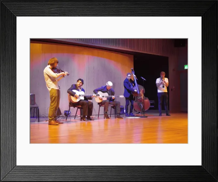 Framed Print : Ducato Piotrowski, Birley Centre, Eastbourne, East Sussex, September 2015. Artist: Brian O Connor