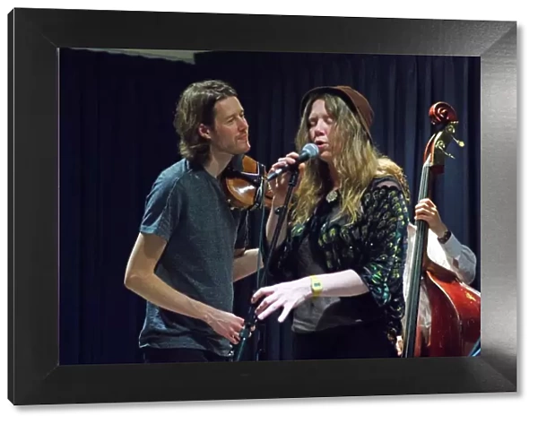 Thomas Gould and Louisa Jones, Watermill Jazz Club, Dorking, Surrey, August 2015